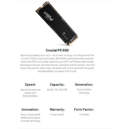 使い捨て】 Crucial 🎂 内蔵SSD(M.2 2280・4TB)