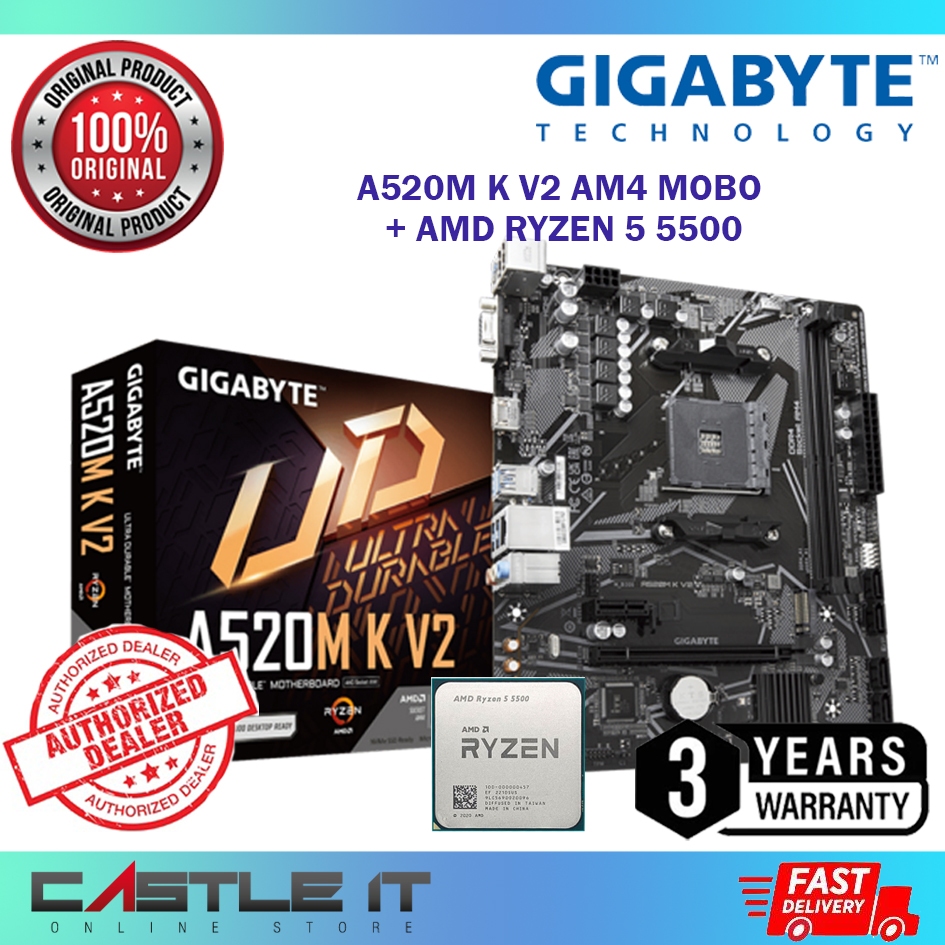 k v2 gigabyte motherboard ram support