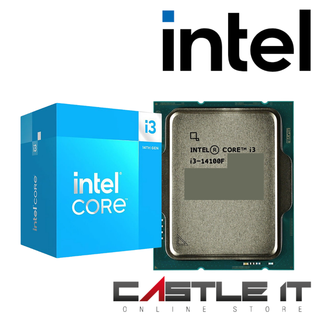 Intel Core i3-14100 i3-14100F 14th Gen LGA1700 Processor Retail