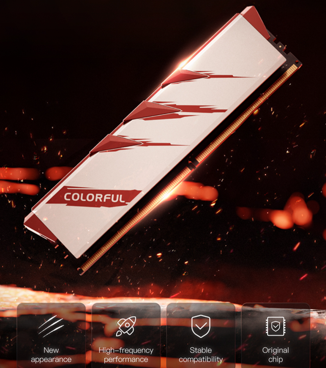 Colorful Battle-AX Redline DDR5 16GB 6000MHZ Heatsink Gaming