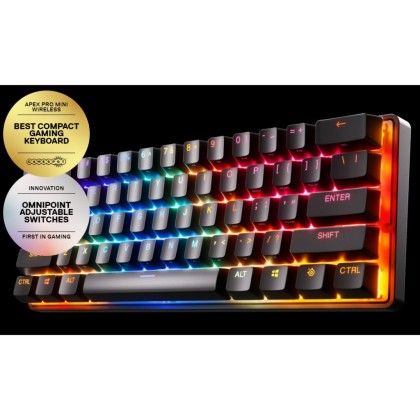 steelseries APEX PRO MINI 本体64820 Steelseries APEX PRO MINI Omnipoint Adjustable Switch Gaming