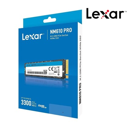 【開封済未使用】箱破有Lexar 2TB SSD NVMe NM610 PRO Amazon.co.jp: Lexar NM610PRO SSD 2TB NVMe PCIe Gen 3x4 M.2 Type