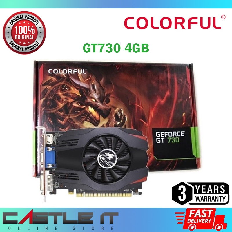 Colorful Nvidia Gt 1030 VGA Colorful GeForce GT 1030 2GB GT1030 2G
