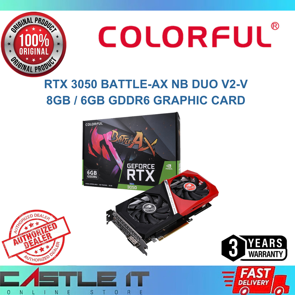 COLORFUL GeForce RTX 3050 NB DUO V2-V 【公式通販】