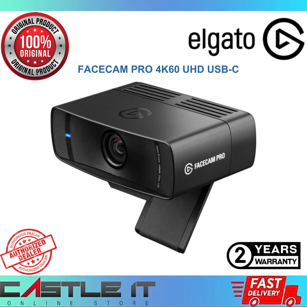 Facecam Pro Best Webcam For Video Game Streaming Elgato Facecam