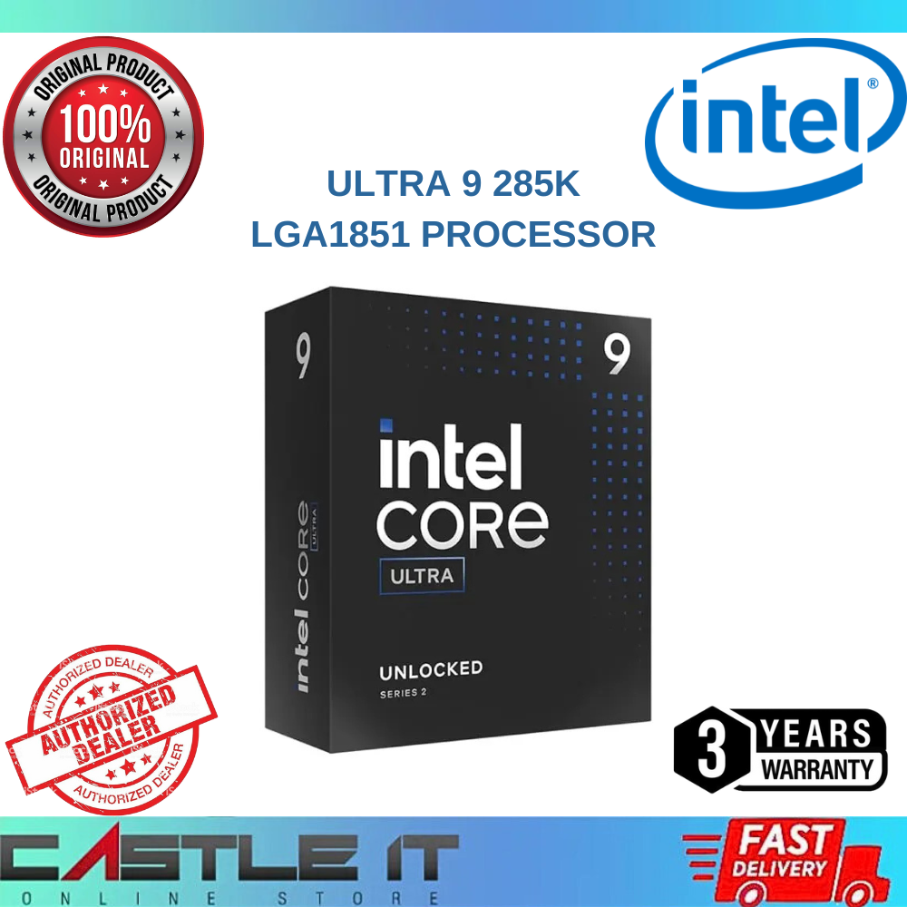 Intel Core Ultra 9 285K Processor 24 Core 48 Thread LGA1851 5.7GHz
