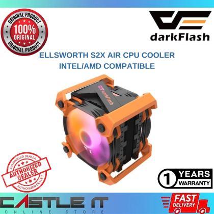 Argb Atc700 Cpu Cooler DarkFlash Ellsworth S2X Air CPU Cooler 200W