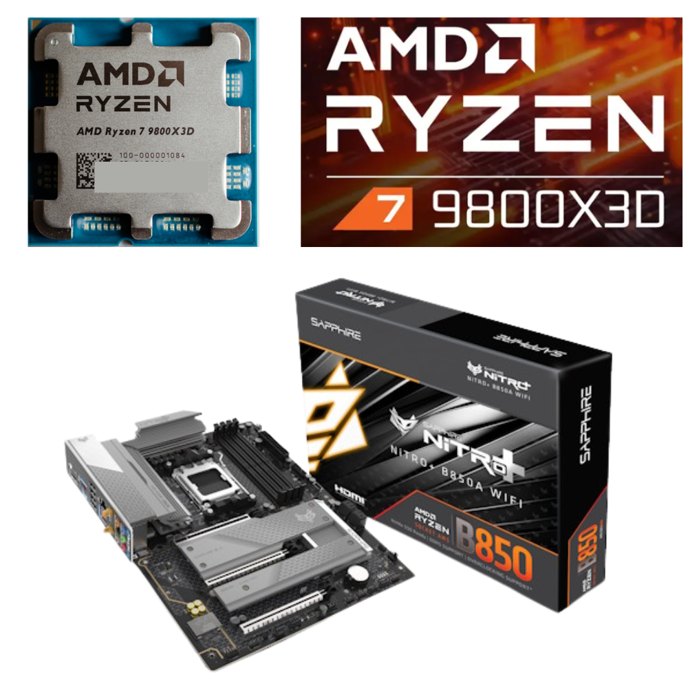 AMD Ryzen 7 9800X3D AM5 Gaming Processor 8C 16T 3D V-Cache