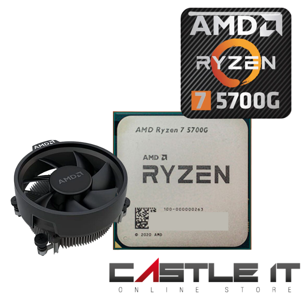 AMD Ryzen 7 5800X 5700X 5700G 5700 AM4 Desktop Processor | Castle