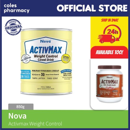 Nova Activmax Weight Control 850g | Coles Pharmacy Malaysia | Coles ...