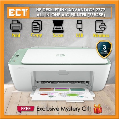 HP DeskJet Ink Advantage 2776 7FR28B / 2777 7FR25B All-In-One AIO ...