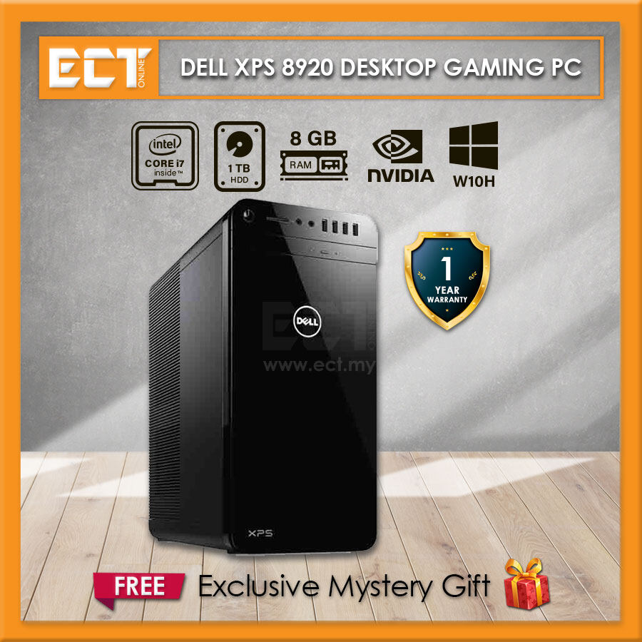 Dell XPS 8920 Desktop Gaming PC (i7-7700 4.2Ghz,1TB,8GB,Nvidia