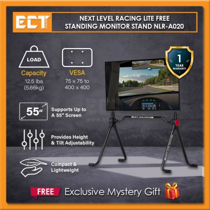 Next Level Racing Lite Free Standing Monitor Stand NLR-A020 | ECT ...