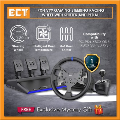 PXN V99 Gaming Steering Racing Wheel With Shifter and Pedal FOR PC,PS4 ...