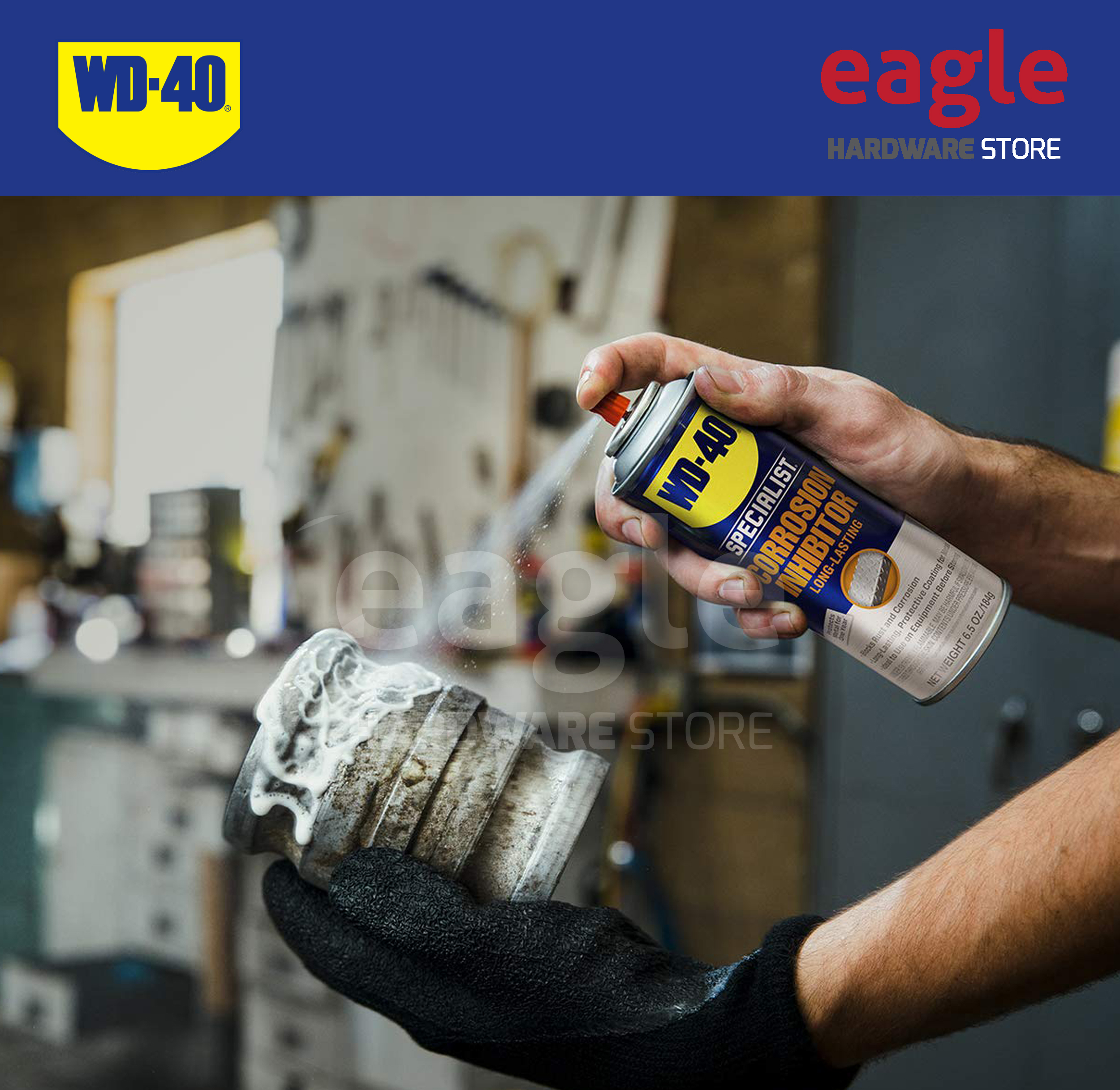 WD40 185g Long Term Corrosion Inhibitor | Eagle Hardware Store