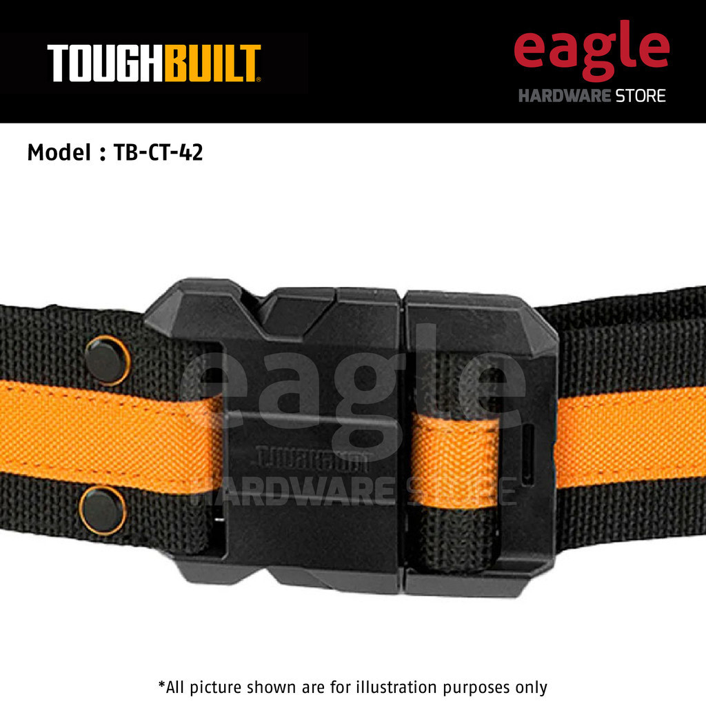 ToughBuilt TB-CT-41P Pro gewatteerde riem met zware gesp ToughBuilt TB-CT-41P Pro gewatteerde riem met zware gesp