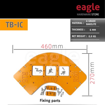 Beagle Router Template Eagle Circle Template For Trimmer / Router ( TB-OC, TB-IC ) | Eagle ...