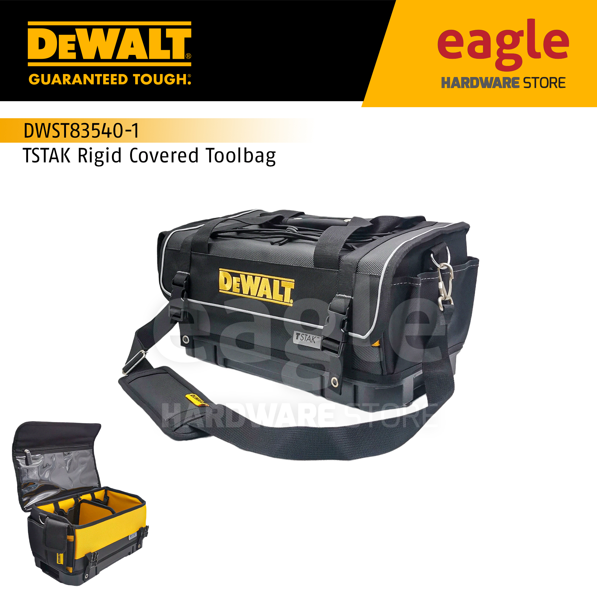 Dewalt DWST83540-1-23 ( DWST17623 ) TSTAK Rigid Covered Tool Bag