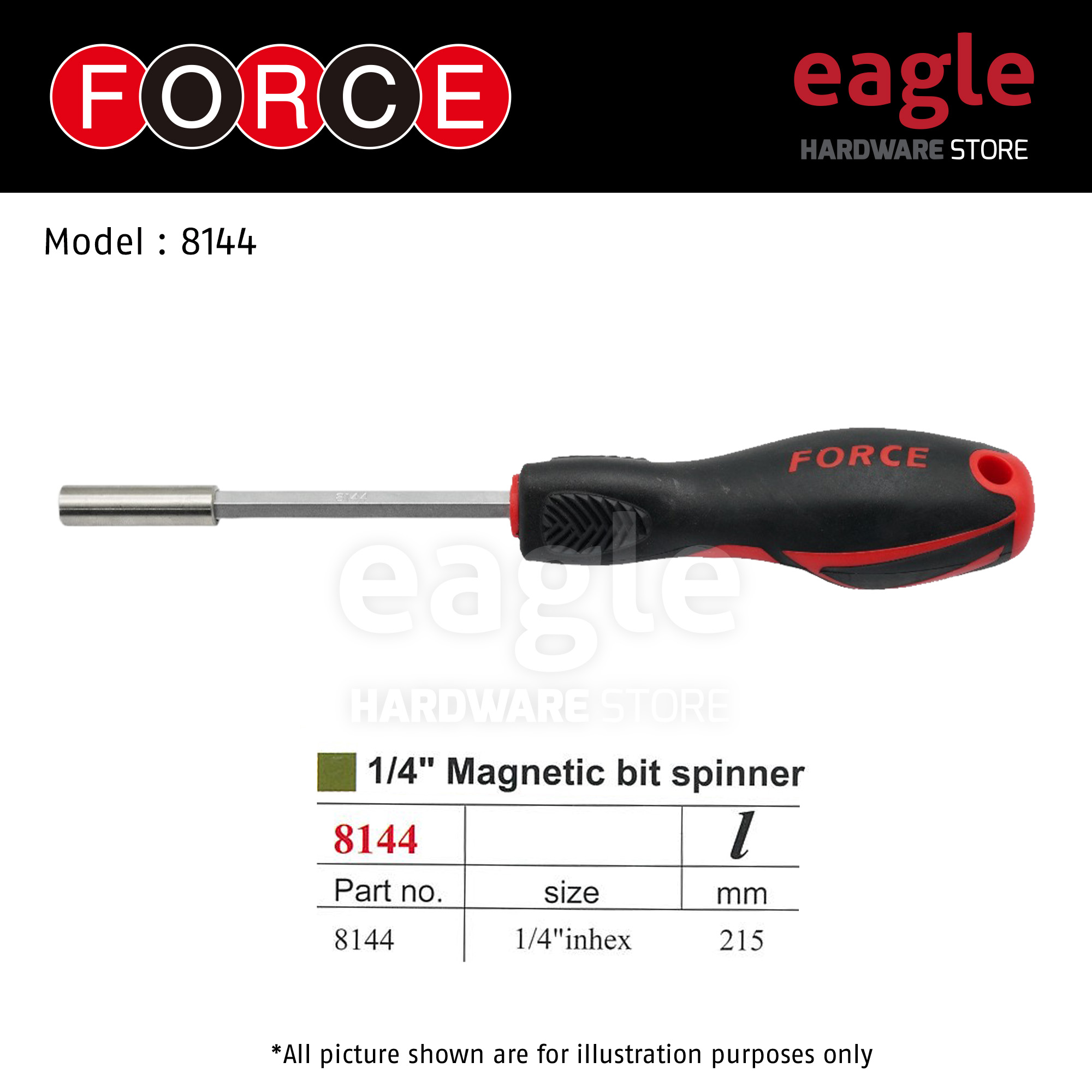 Force 8144 1/4