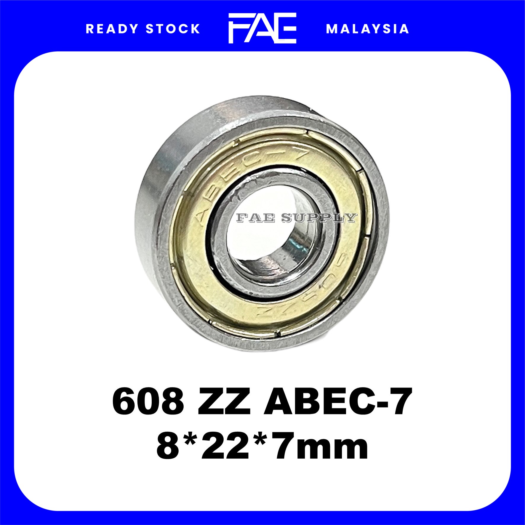 Ball Bearing - 608 ZZ 608 RS 608 ZZ NMB 608 ZZ ABEC-5 608 ZZ ABEC