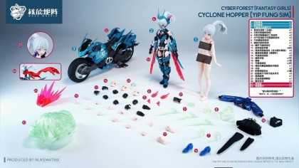 Ready Stock] Nuke Matrix 1/12 Cyber Forest Cyclone Hopper [Yip