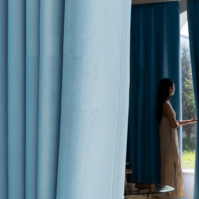 GDeal Ring/Rod/Hook Type 80-90% Light Blockage Premium Blackout Curtain Solid Color UV Protection Cu