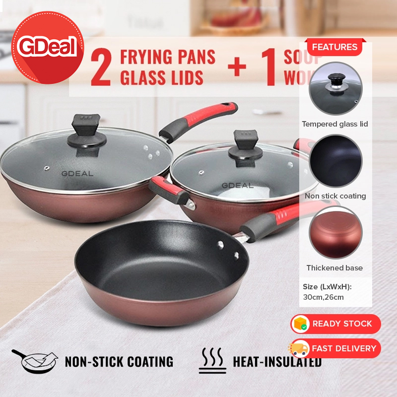 GDeal Non Stick Cookware (Set of 5) - CW-7101