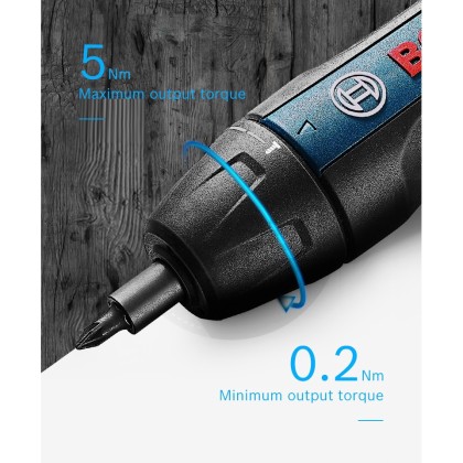 BOSCH GO SOLO Smart Screwdriver (with 2pcs Screwdriver Bits