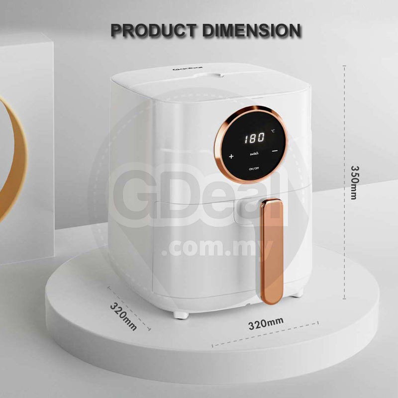 Gaabor Air Fryer Digital Control Multi Cooker Air Fryer Oven GAE45A01