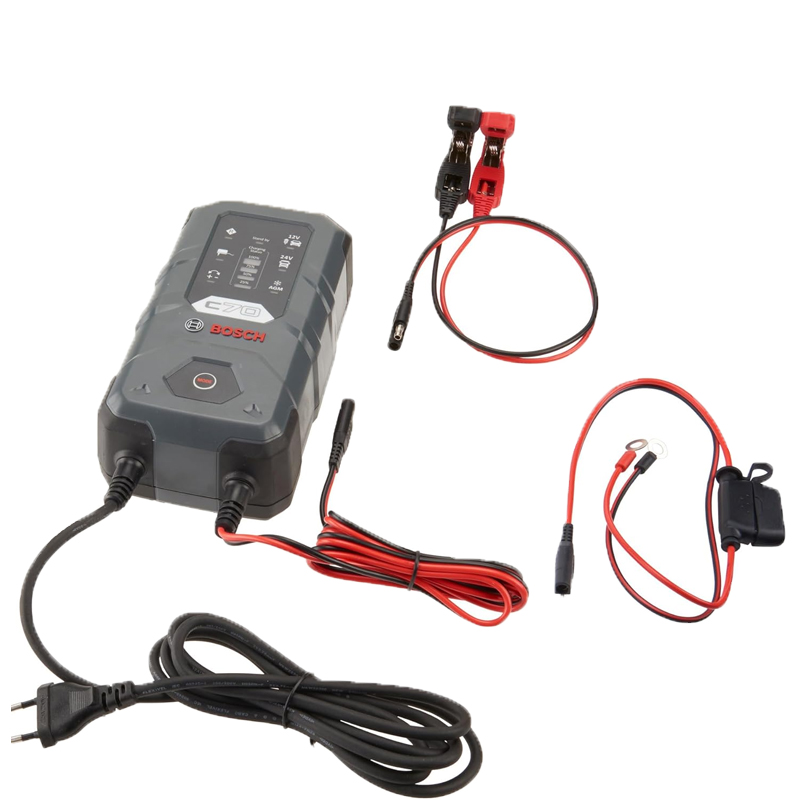 Bosch 6v 12v Lead Acid Battery Charger C3 BOSCH C3 6V: And 12V