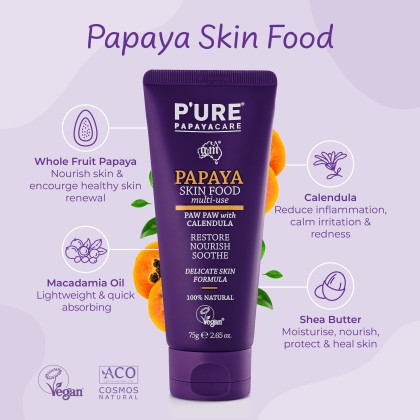 Pure Papaya Lippenpflege – Vegan, Natürlich, Gegen Trockene Lippen