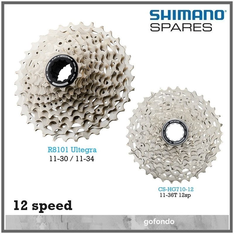 SHIMANO HG710 R7101 R8101 11-30/34/36T CASSETTE 12 SPEED