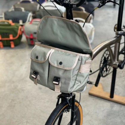 Handmade CORDURA Fabric Weatherproof Messenger Bag 7L Cycling