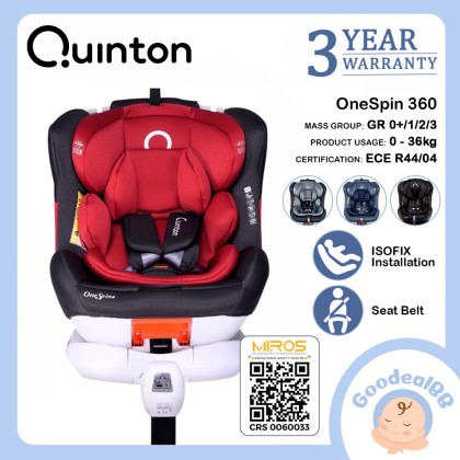 Quinton OneSpin 360 Safety Baby Car Seat With ISOFIX GoodealBB