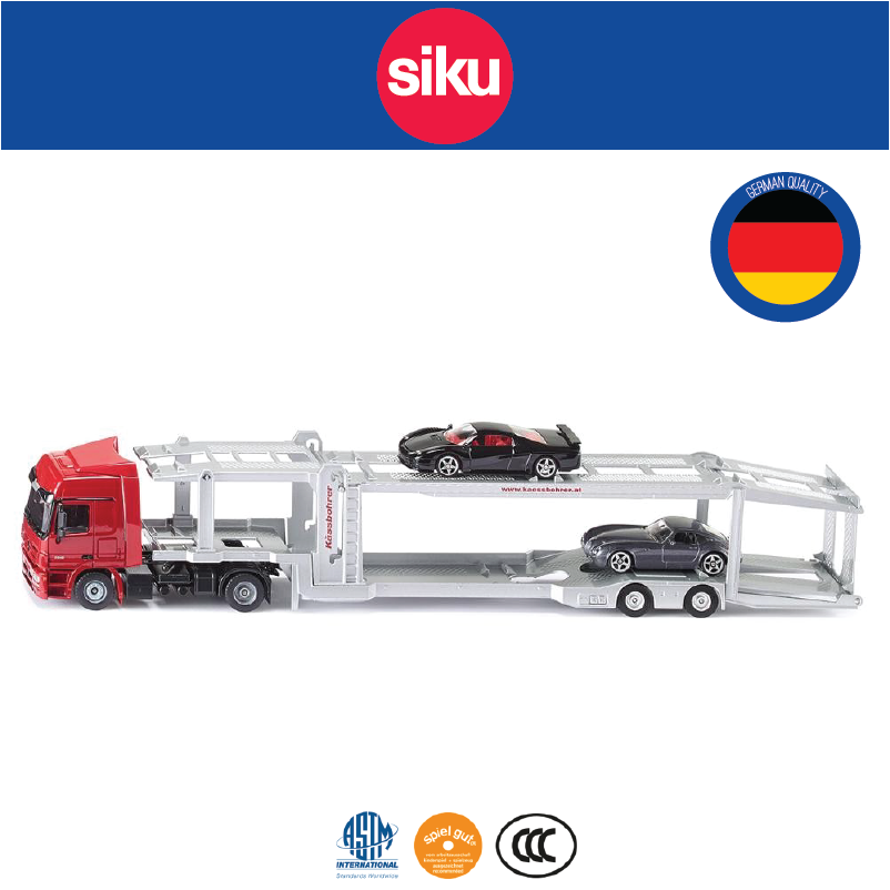 Siku 3934 Super Car Transporter Die Cast Vehicle Scale 1:50