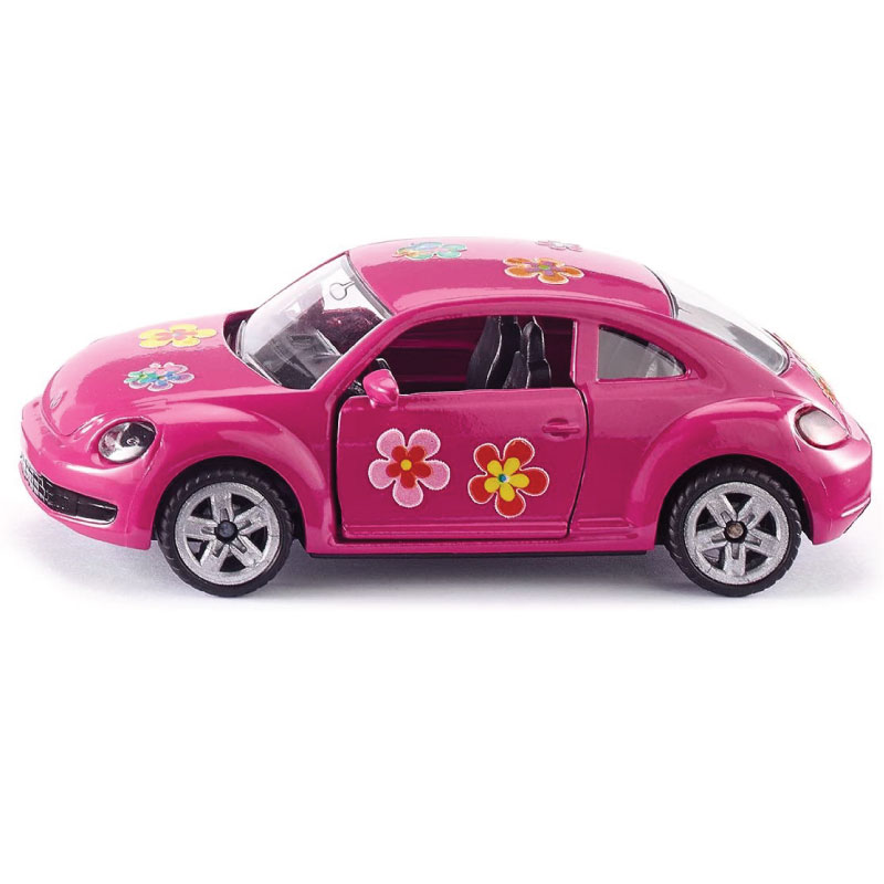 Siku 1488 VW The Beetle Pink Die Cast Vehicle in Blister Pack