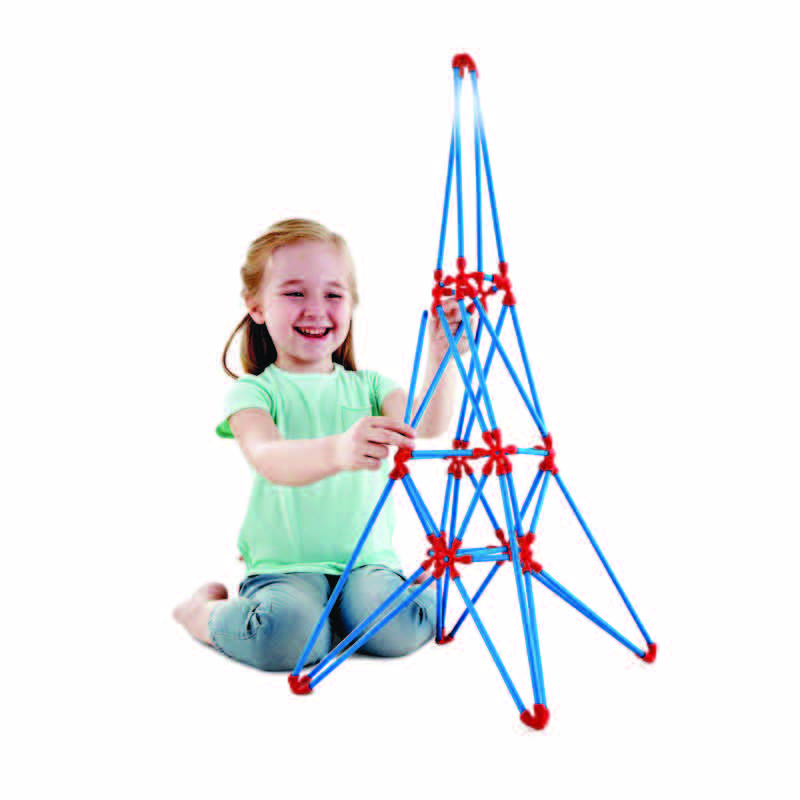 Hape 5563 Bamboo Flexistix Eiffel Tower Building Kit, 62