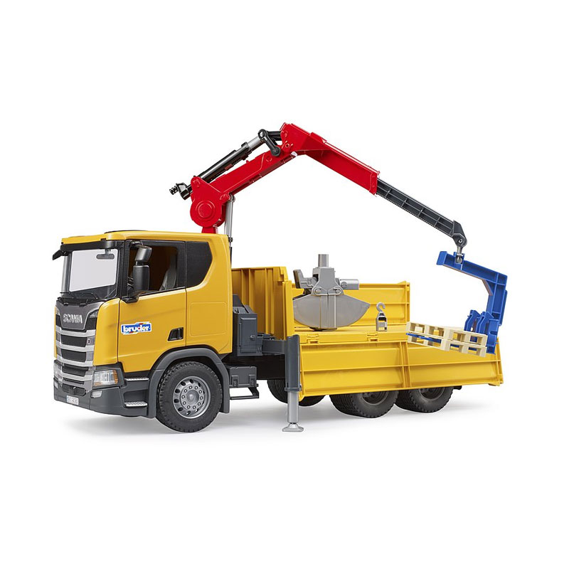 Bruder 03551 Scania Super 560R Construction Site Truck With Crane