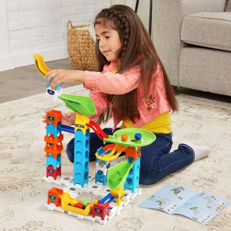 marble　ツーピースセット VTech 529603 Marble Rush Double Drop Set Suitable For Age 4+ Years
