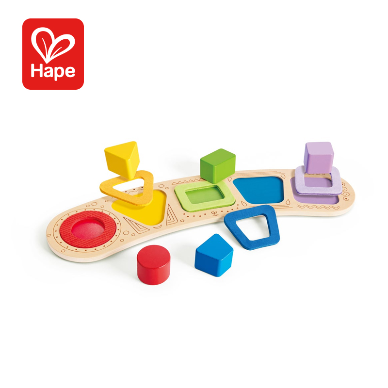 Hape 1666 Colour & Shape Sorting Puzzle Suitable For Age 12-24