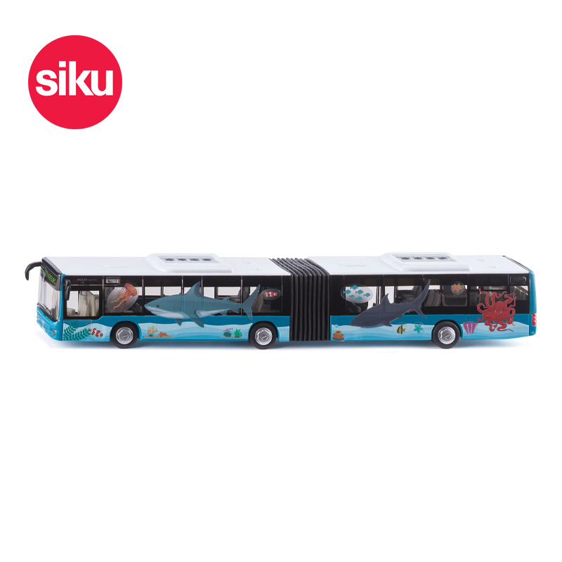 Siku 3738 アーティキュレーテッドバス 1/50スケール Amazon.com: Siku 3738, Mercedes-Benz Travego Coach, 1:50, Metal