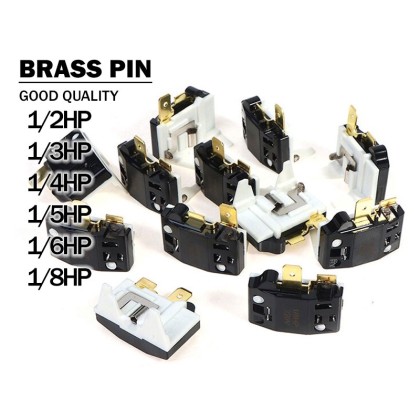 refrigerator compressor overload protector