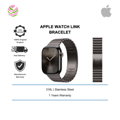 APPLE Link Bracelet 42mm/44mm/46mm STRAP | ISMART Online Store (MY)