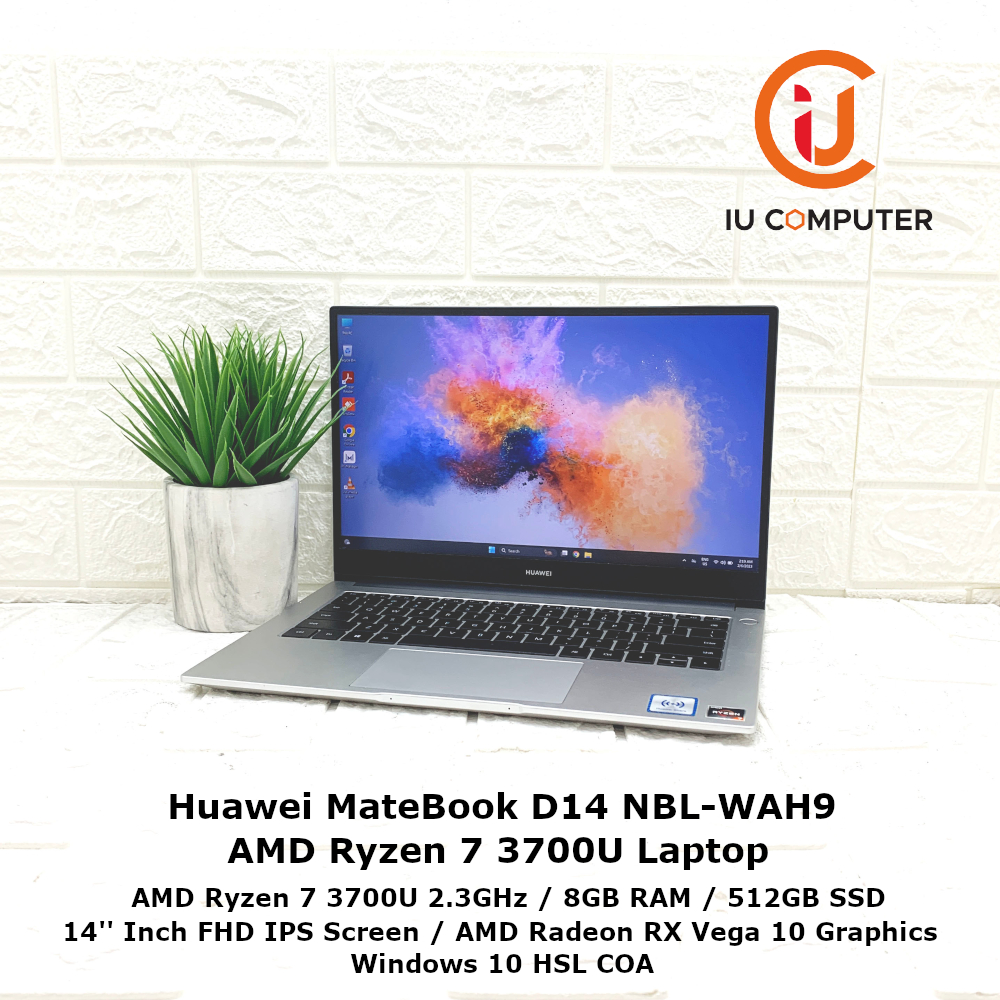 Ryzen Webcam Huawei Matebook D14 HUAWEI MATEBOOK D14 NBL-WAP9R AMD