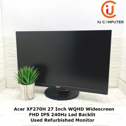 美品 Acer ゲーミングモニター XF270H Abmidprzx 240hz 美品 Acer ゲーミングモニター XF270H Abmidprzx 240hz 美品