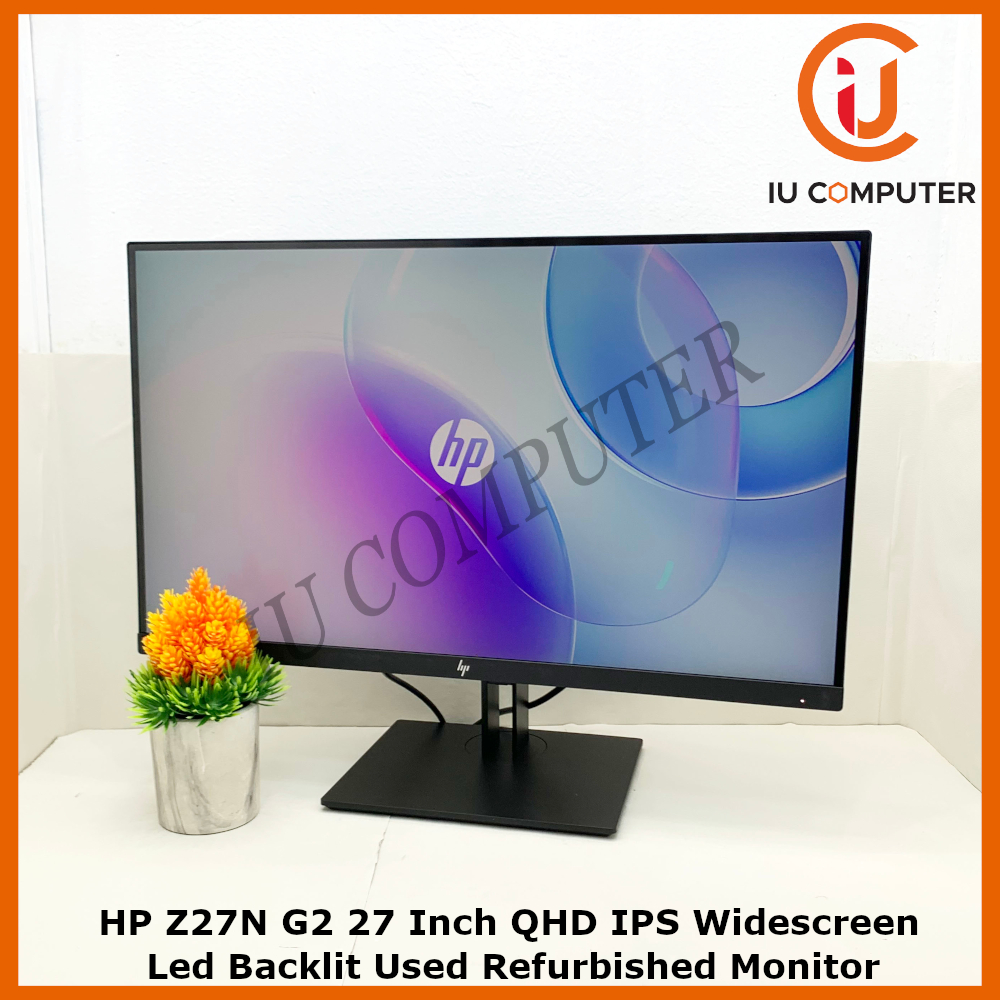 HP Z27N G2 27 INCH QHD IPS WIDESCREEN LED BACKLIGHT USED
