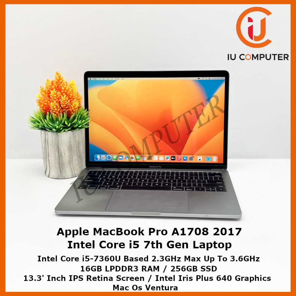 Pro MacBook 0 Core A1708 Apple | I5 Macbook 8GB RAM i5 2.3GHz