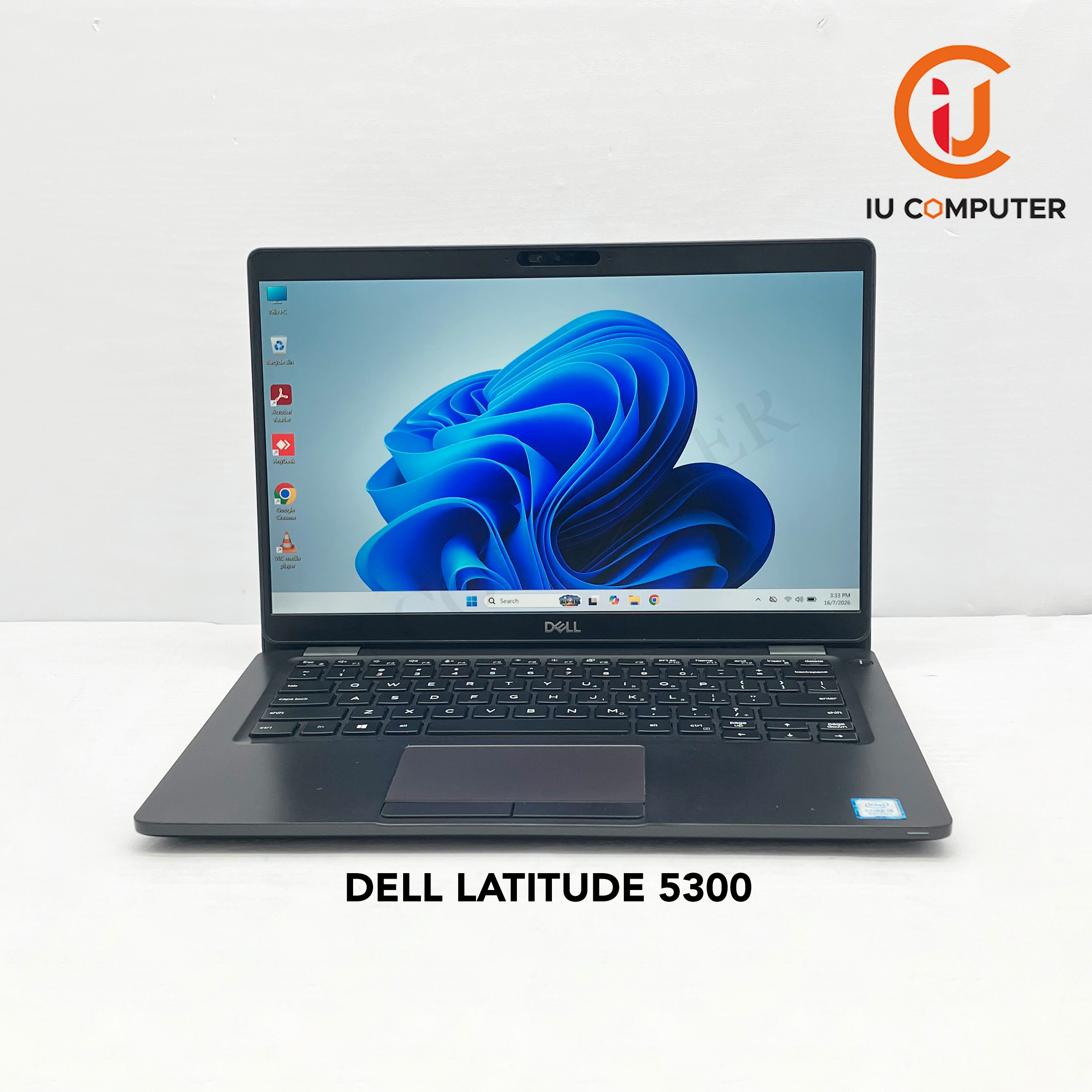 DELL LATITUDE 5300 INTEL CORE I5-8365U 8GB RAM 256GB NVME SSD USED