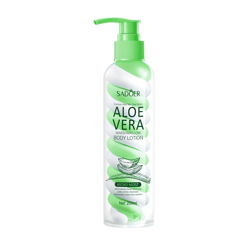 SADOER Aloe Vera Body Lotion Hydrating Moisturizing Nourishing Smooth Skin  Care 200ml | ROREC Malaysia  Trusted Skincare & Beauty Store