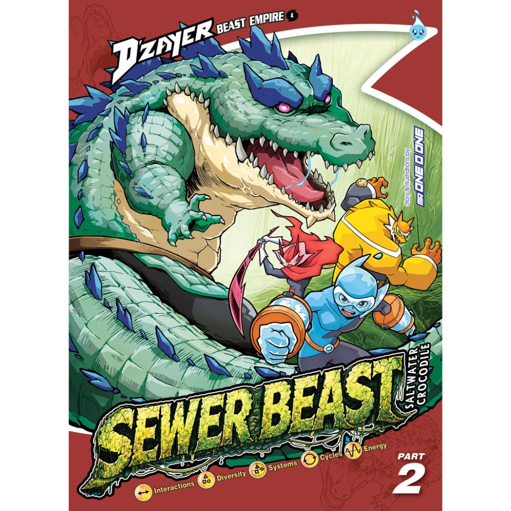 D'ZAYER SQUAD BEAST EMPIRE SERIES VOL 01-04 : SEWER BEAST 《PART 2》| SEWER BEAST 《PART 1》| SNOW ROAR